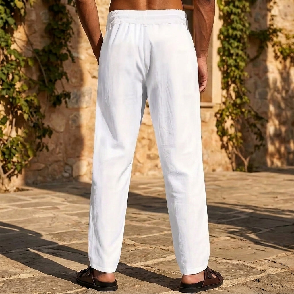 Summer Linen Essentials™ | Pantaloni in Lino da Uomo