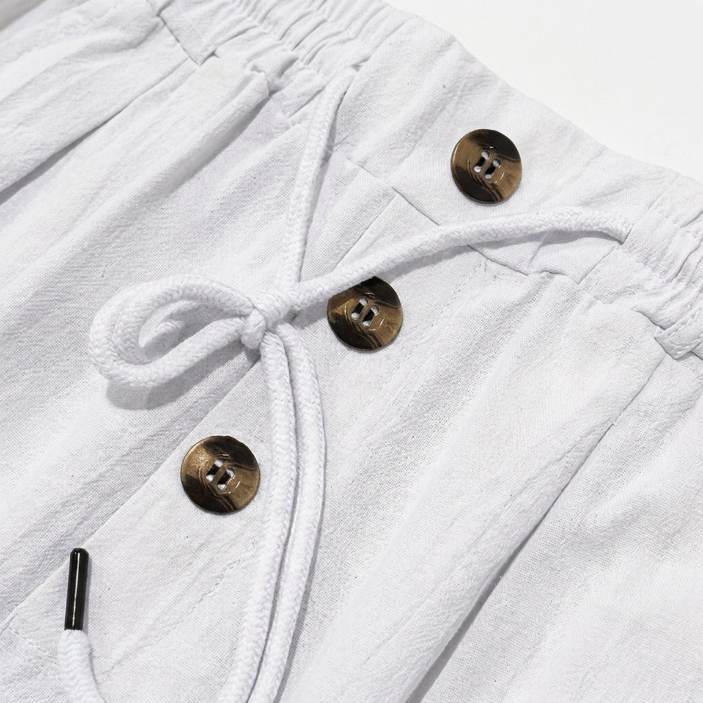 Summer Linen Essentials™ | Pantaloni in Lino da Uomo