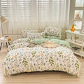 Completo Copripiumino Matrimoniale Botanica – 3 Pezzi in 100% Cotone