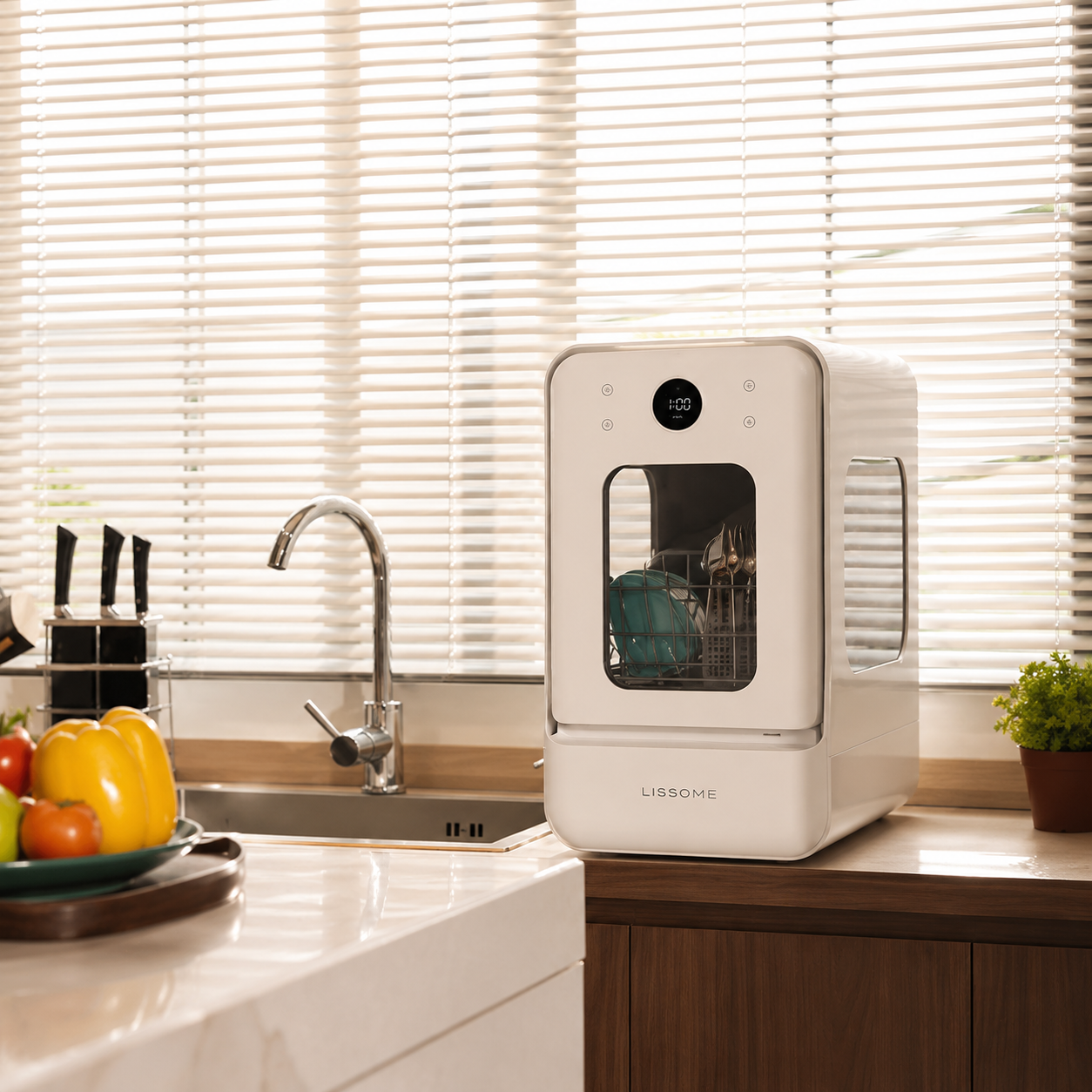 SmartWash 360™ | Lavastoviglie Compatta Senza Installazione